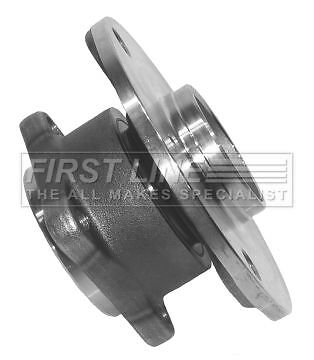 First line rear left - first, wheel