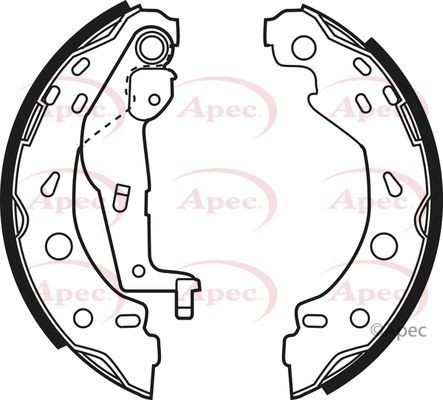 Apec rear brake - apec,