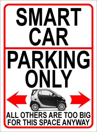 Smart car parking only - car, ~
