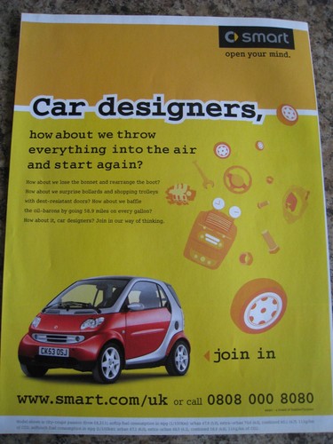 Car designers smart - car,